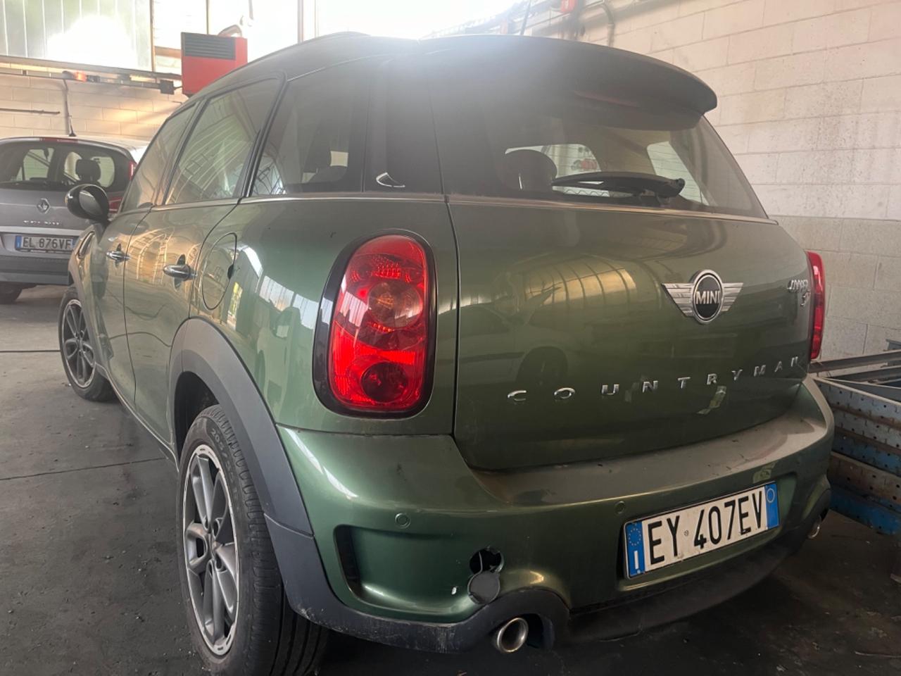 Mini Cooper SD Countryman 2014 sinistrata