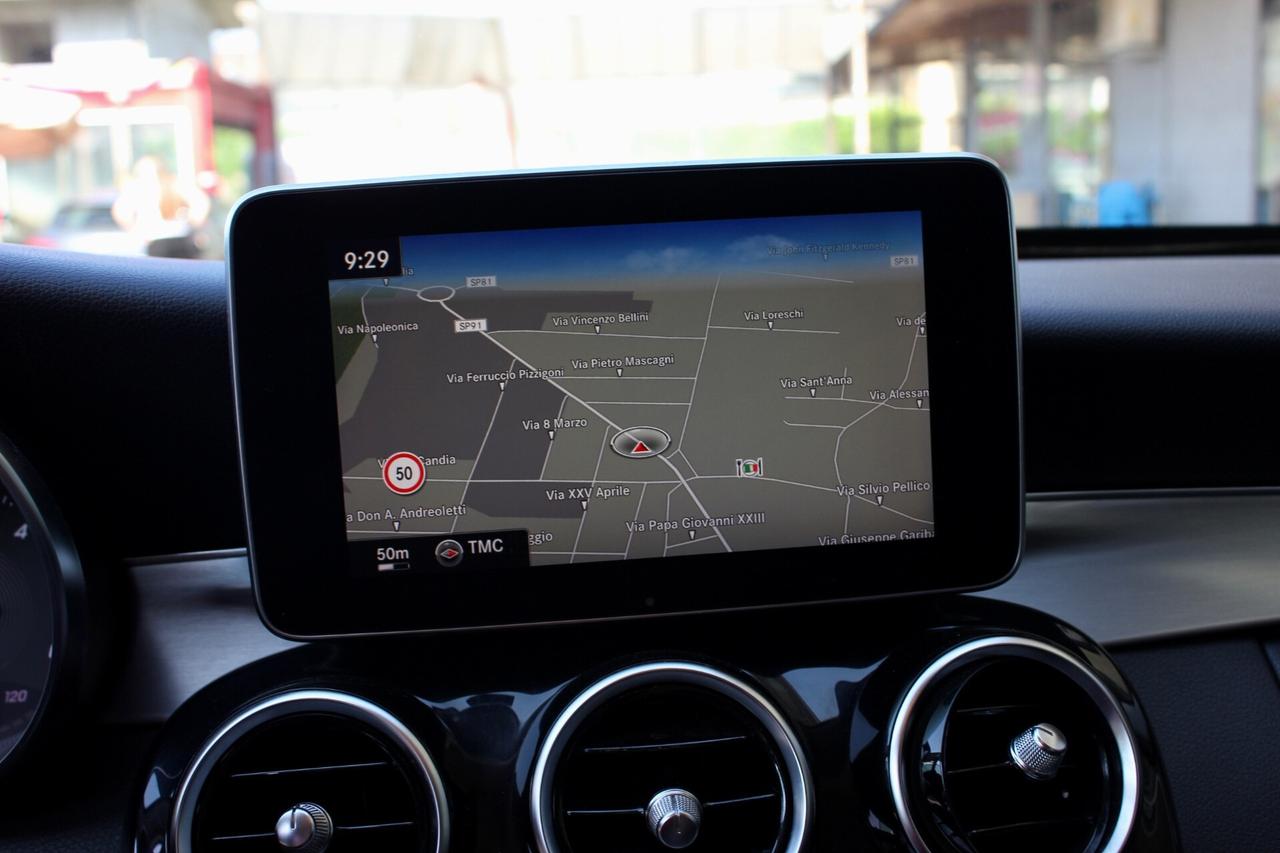 Mercedes-Benz C 220 d Sport FULL LED Pelle Navi Sensori