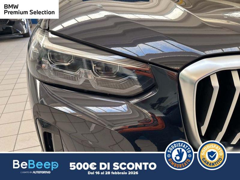 BMW X3 XDRIVE20D MHEV 48V MSPORT AUTO