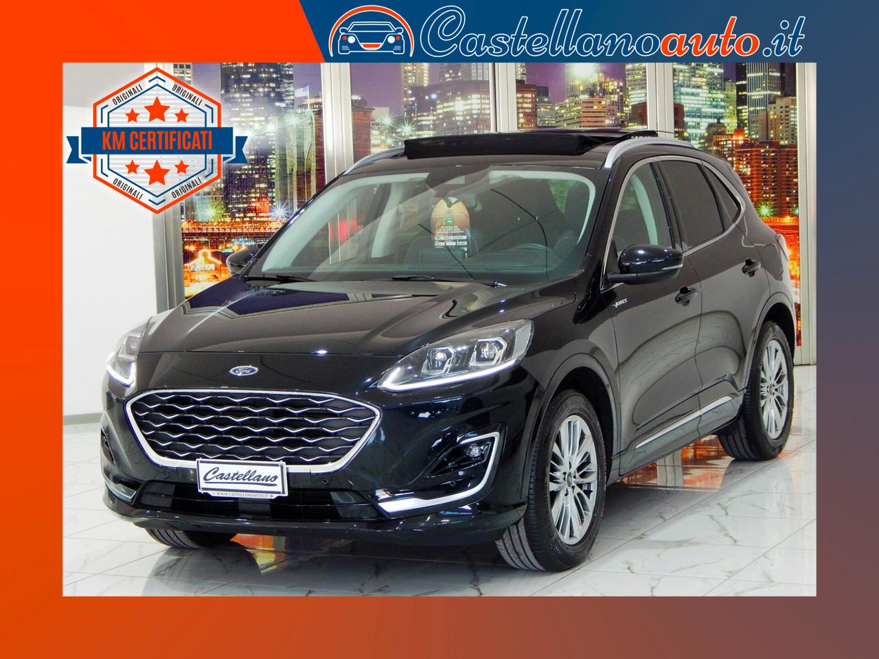Ford Kuga 2.0 ecoblue Vignale AWD 190cv Aut. TETTO-NAVI-PELLE