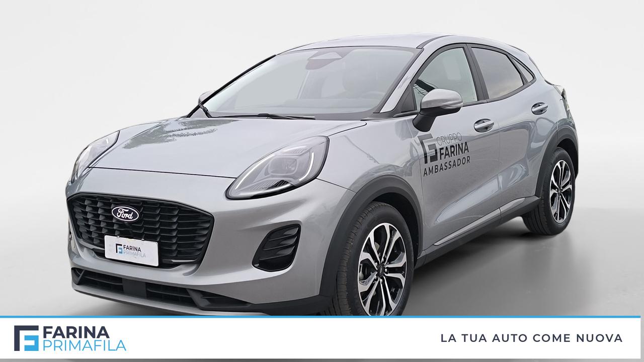 FORD Puma Titanium 1.0 EcoBoost Hybrid 125CVTrasmissione manuale a 6 rapporti Trazione anteriore