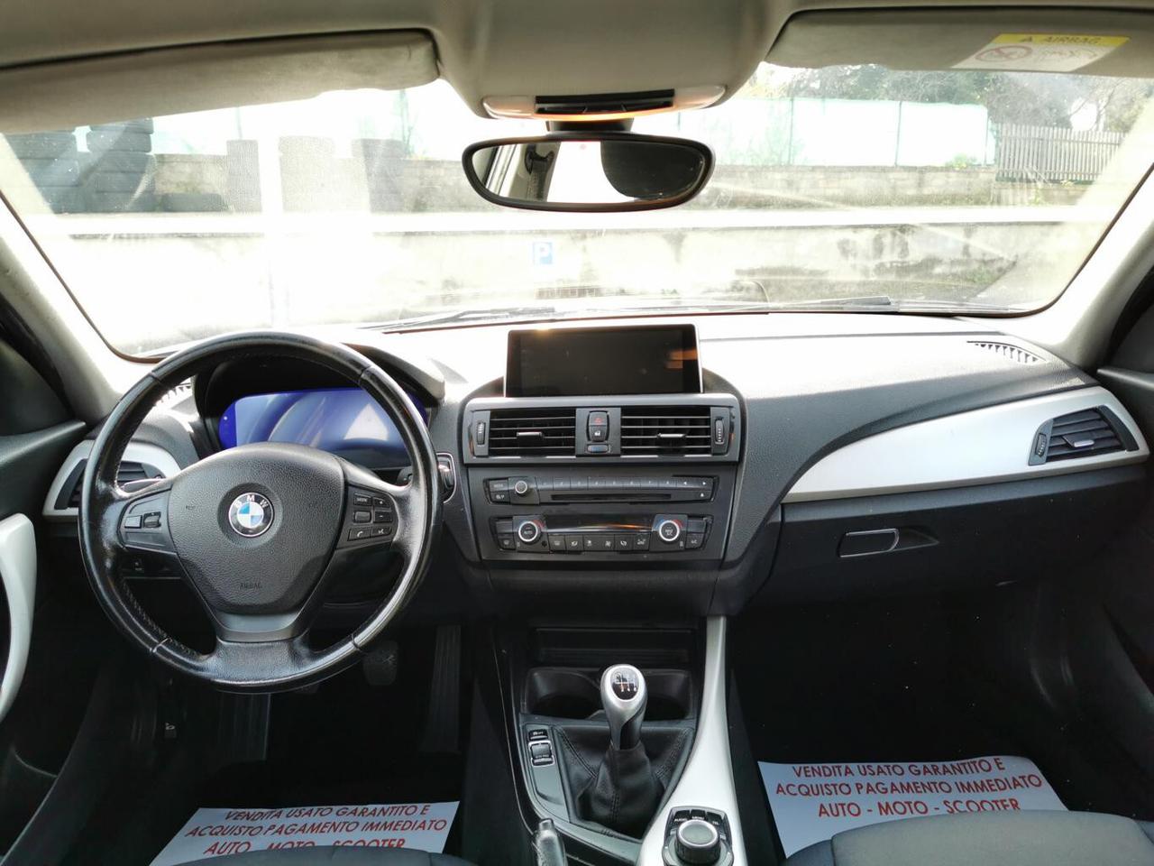 Bmw 114 114d 5p. Unique - 95 Cv - NEOPAT. - SENZA VINCOLO FINANZIMENTO - RATE AUTO MOTO SCOOTER