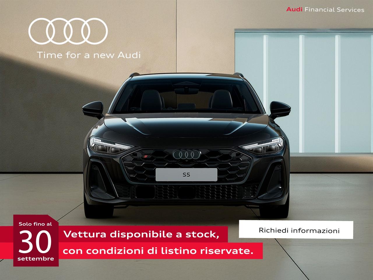 Audi S5 avant 3.0 tfsi mhev+ sport attitude quattro 367cv s-tronic
