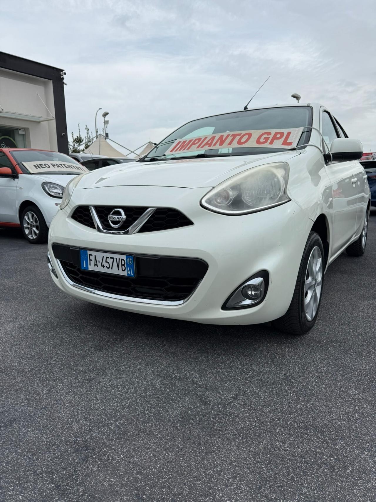 Nissan Micra 1.2 12V 5 porte GPL Eco Acenta 09/2015