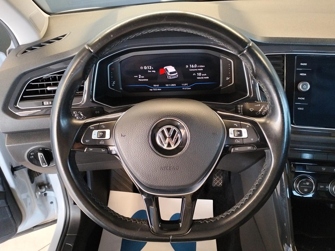 Volkswagen T-Roc 2.0 TDI SCR 150 CV DSG 4MOTION