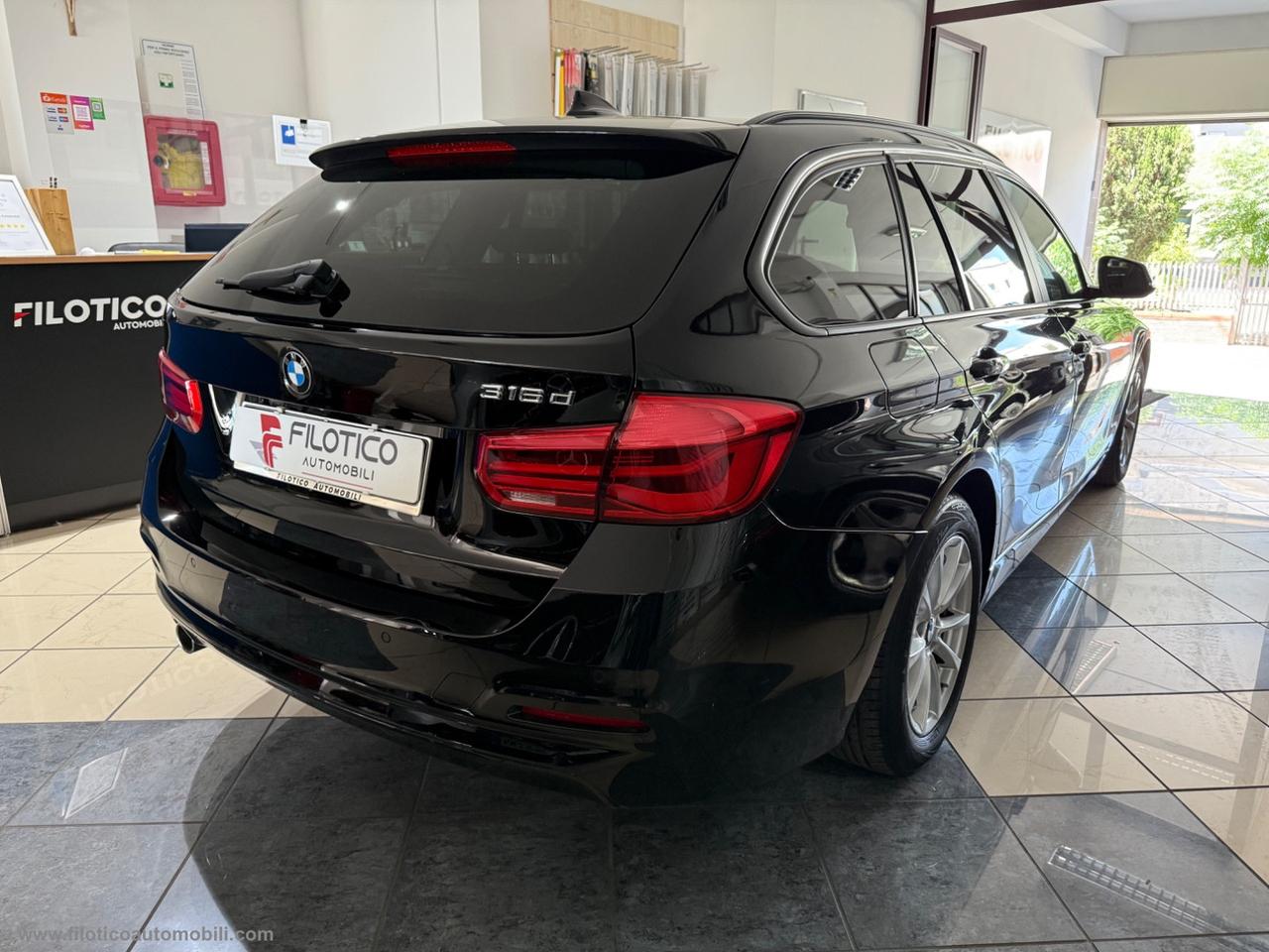 BMW 316d 2.0 115CV Touring Business Advantage aut. FARI LED - NAVI VETRI PRIVACY