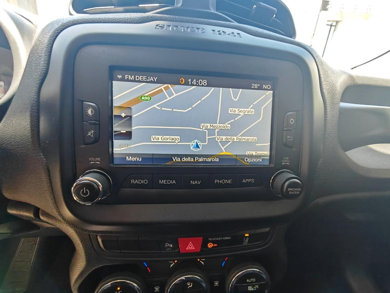 Jeep Renegade 1.6 Mjt 120 CV Longitude 4x2 AUTOMATICA GANCIO TRAINO