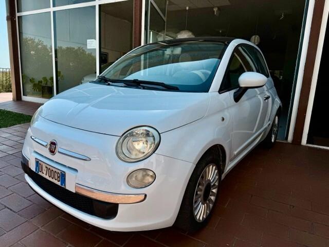 Fiat 500 1.2 Lounge colore azzurro cuor leggero
