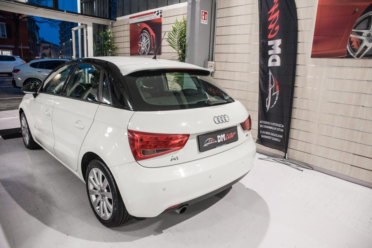 AUDI A1 SPORTBACK 1.6 TDI 90CV AMBITION S/TRONIC OK NEOPATENTATI