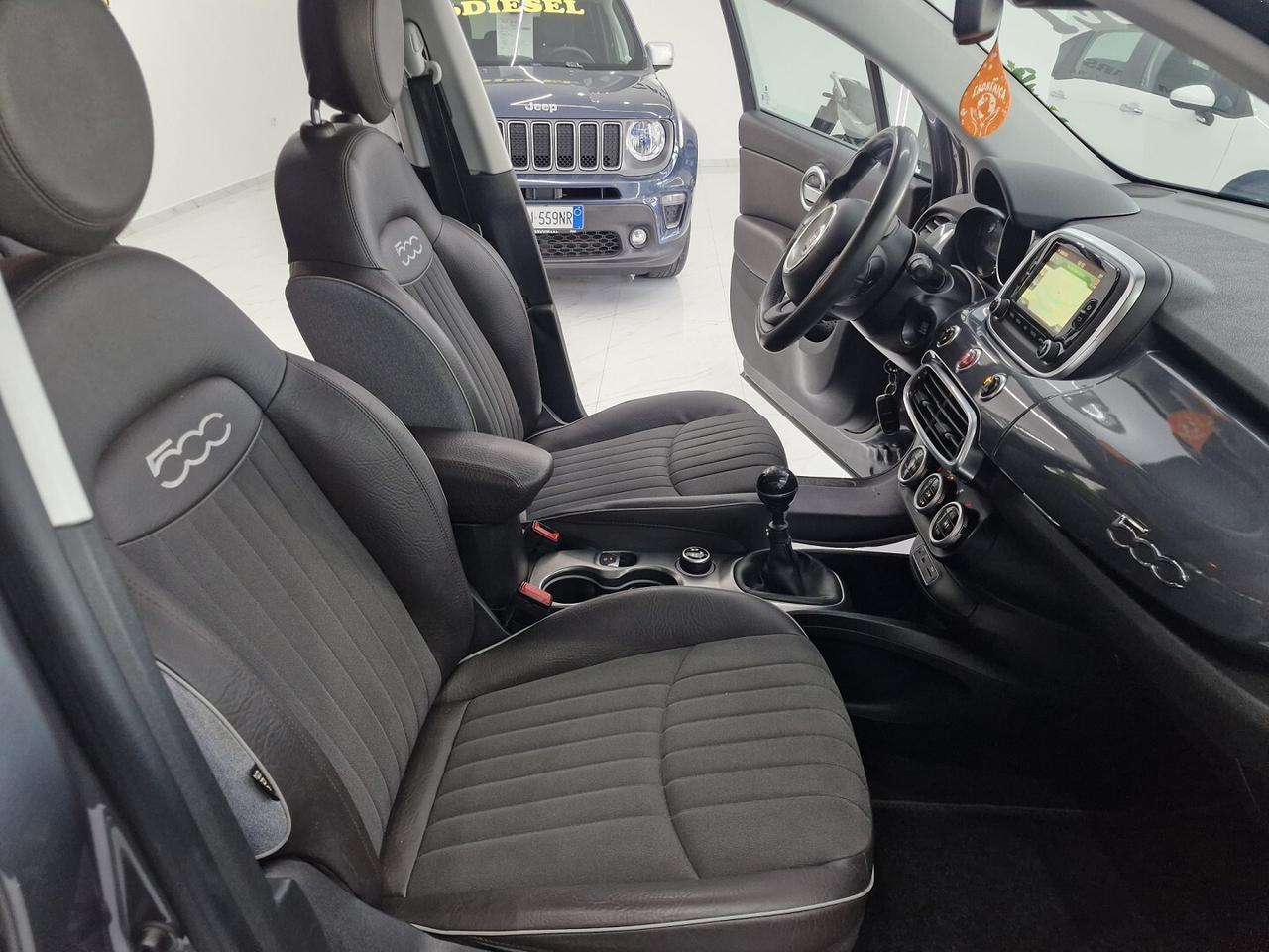 FIAT 500X 1.6 MULTIJET 120 CV LOUNGE NAVI FARI LED