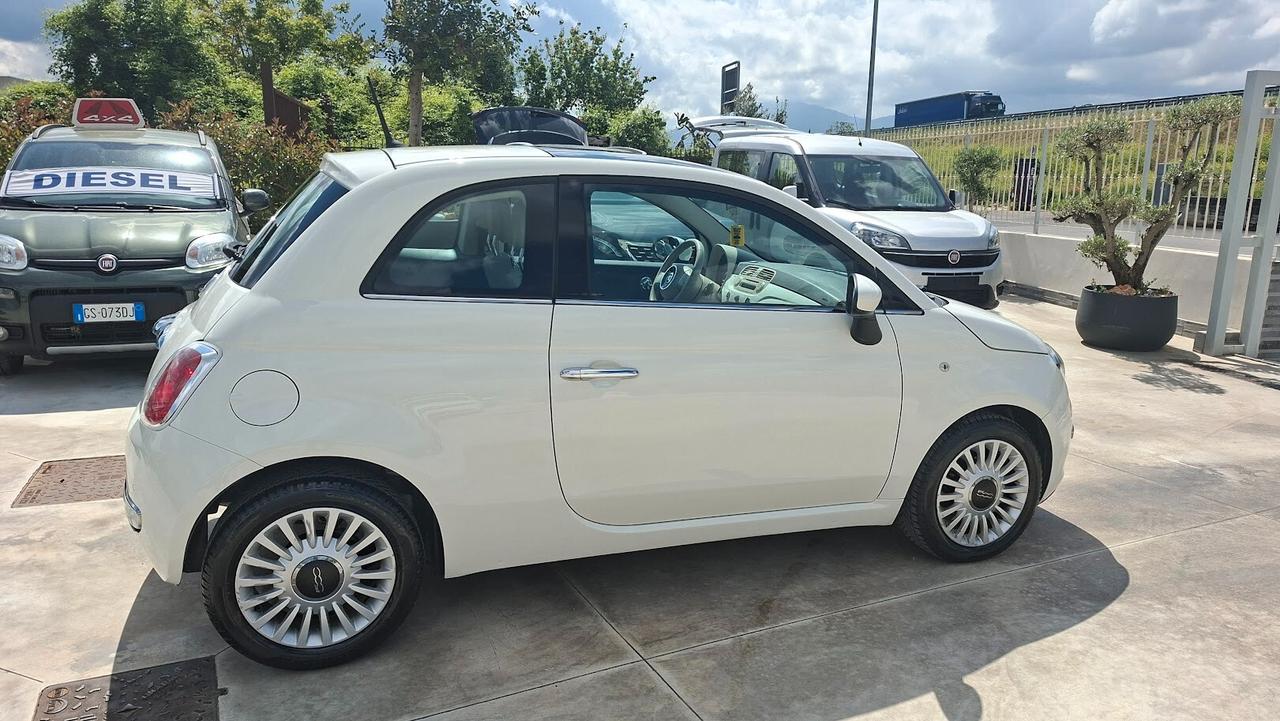 Fiat 500 1.2 Lounge 2015 con tetto panoramico