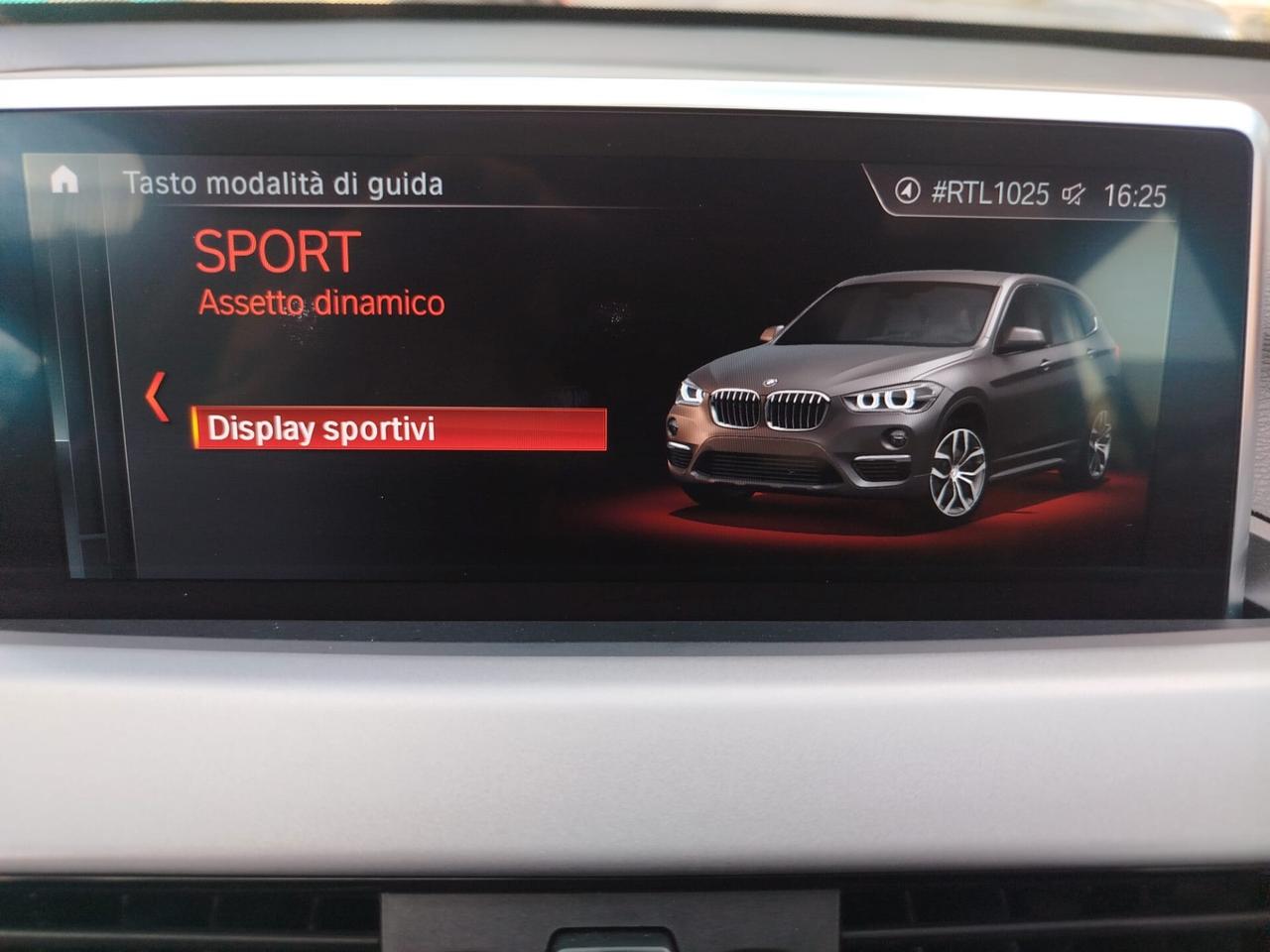 X1 16d *PREZZO VERO* LED- TAGLIANDI BMW - GARANZIA 12 M