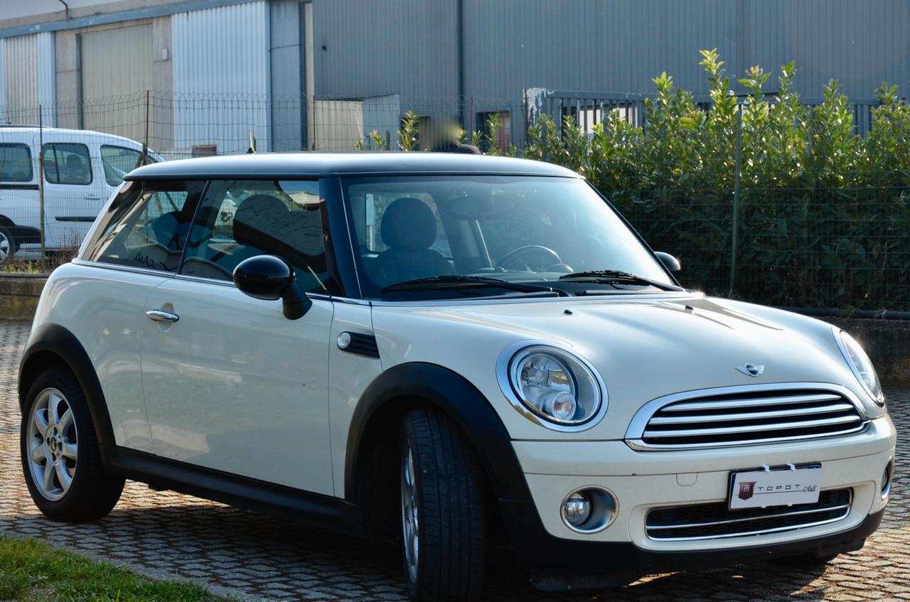 MINI COOPER 1.6 120cv, UFF ITALIANA, BICOLOR, A/C, PERMUTE