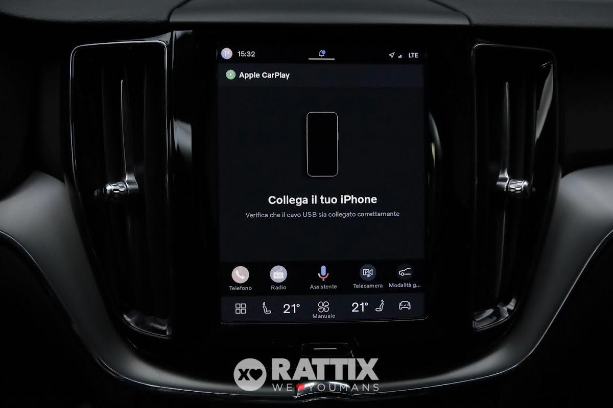 Volvo XC60 2.0 t6 recharge phev obc 3,7kW Core awd auto + tetto apribile
