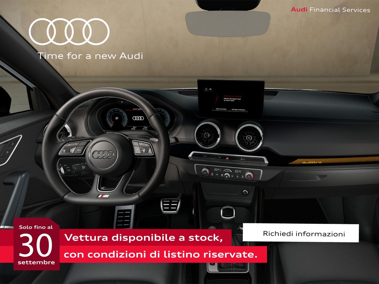 Audi Q2 40 2.0 tfsi identity black quattro s-tronic