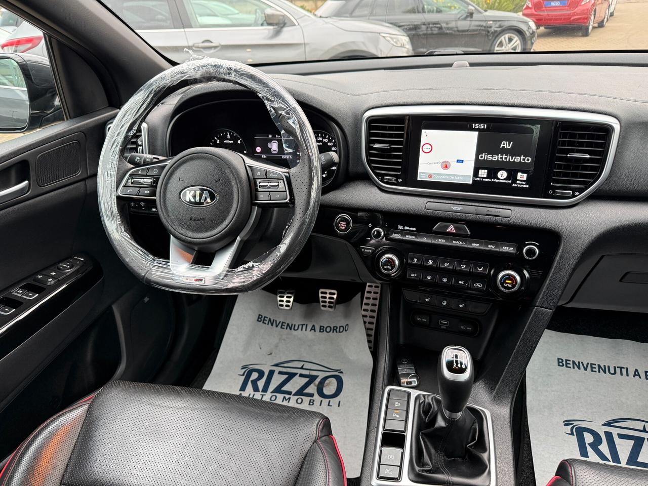 KIA SPORTAGE 1.6CRDI 115CV GT LINE PELLE NAVI LED CAMERA