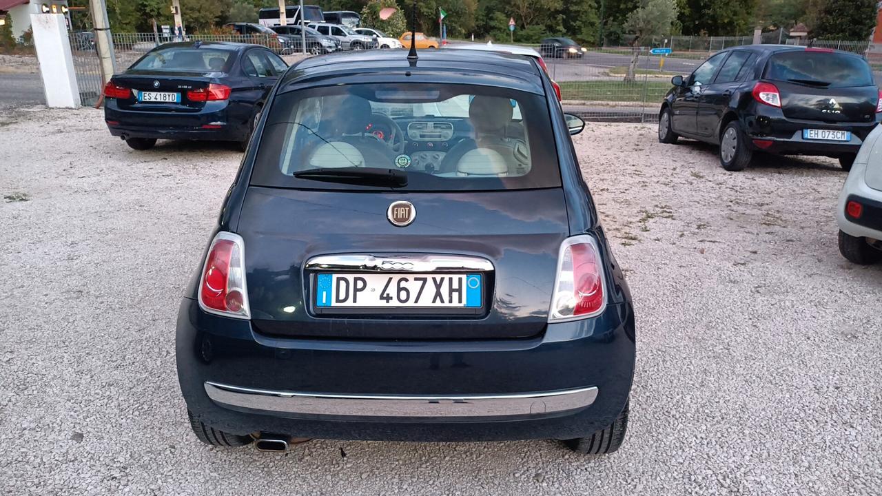 Fiat 500 1.3 diesel Lounge, PELLE, TETTO PANORAMICO