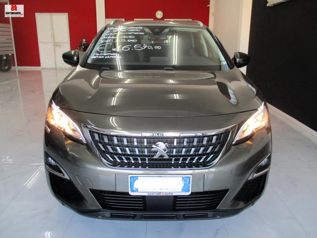 Peugeot 3008 BlueHDi 130 S&S EAT8 Allure 130cv 6-2020 KM58000 FULL