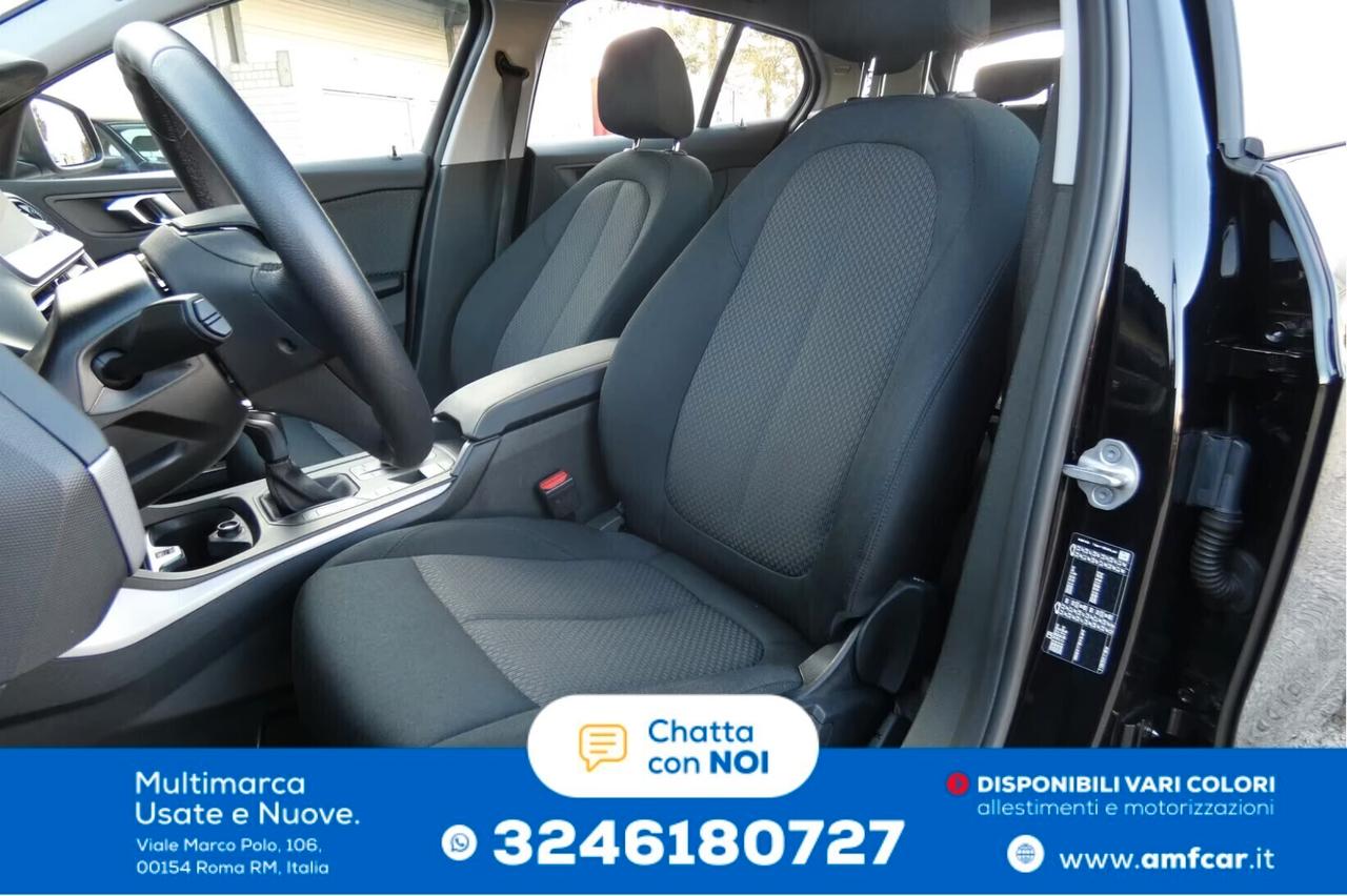 BMW 118i Advantage Cambio manuale navi