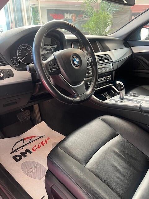 BMW 520 D 184 CV TOURING LUXURY PELLE TOTALE AUTOMATICO NAVI CERCHI SEDILI ANT. A REGOLAZIONE ELETTRICA
