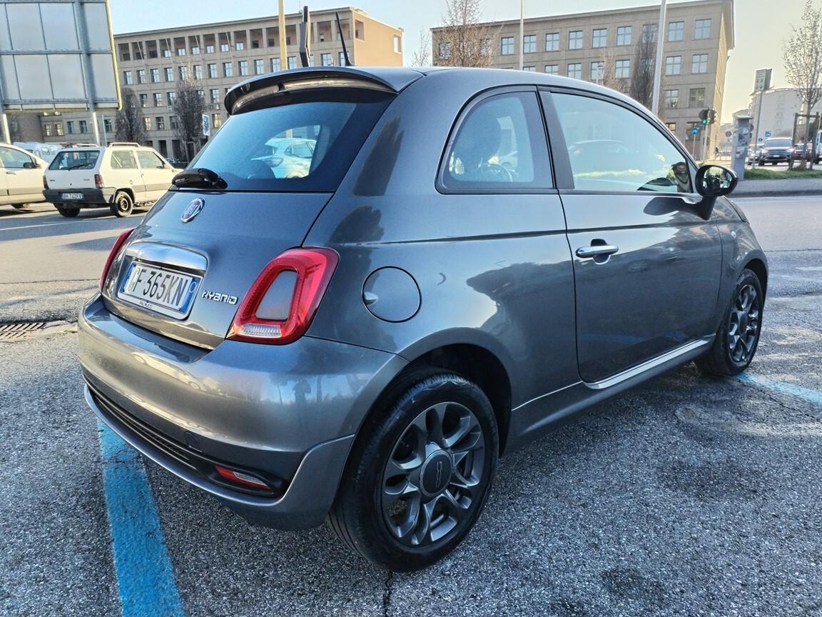 Fiat 500 1.0 Hybrid Connect 40950KM 7/2021 TAGLIANDI FIAT