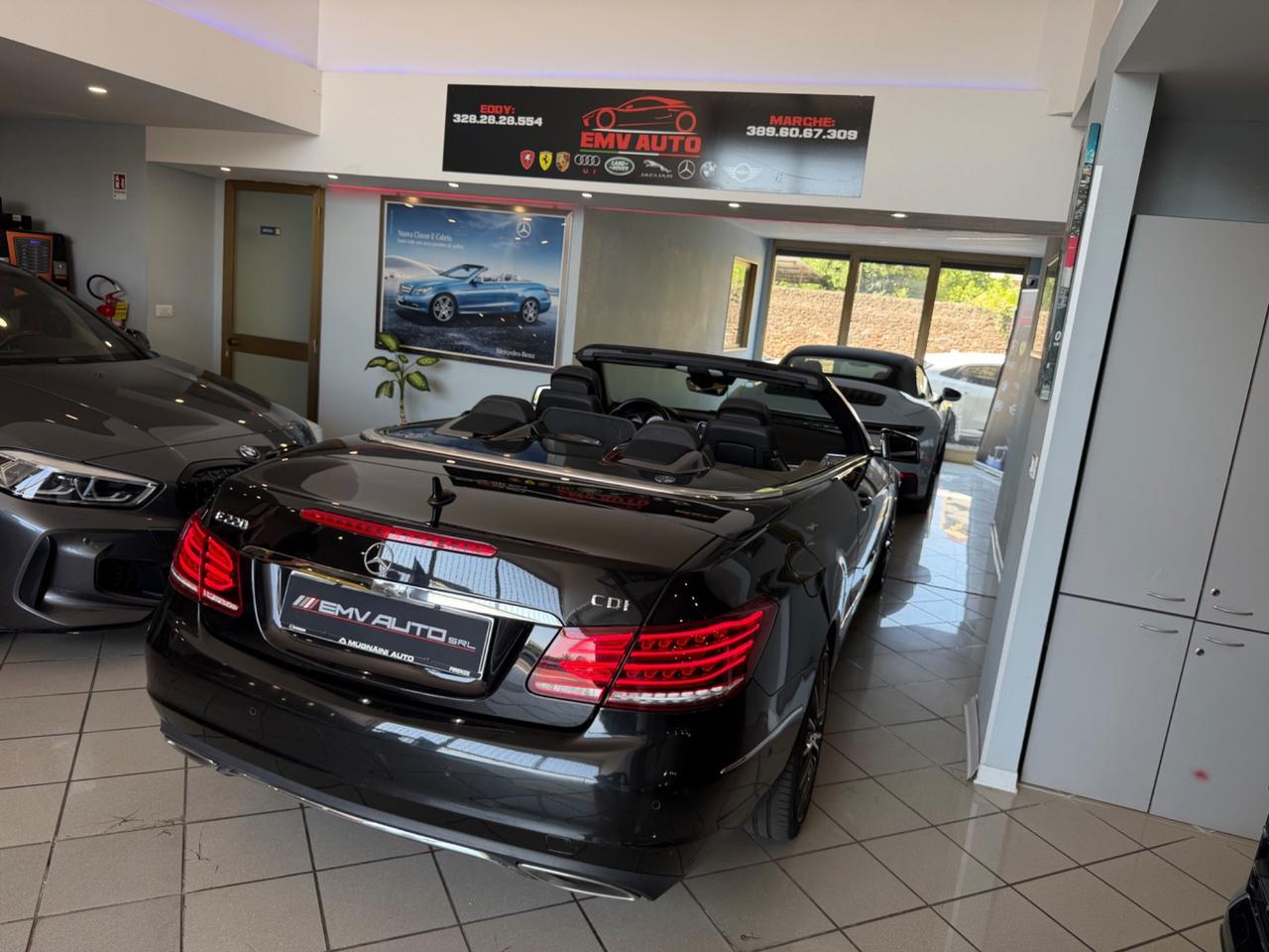 MERCEDES CLASSE E CBR (A207) ('10'-'17') E 220 CDI CABRIO PREMIUM (125 KW) Valore di listino: € 56470