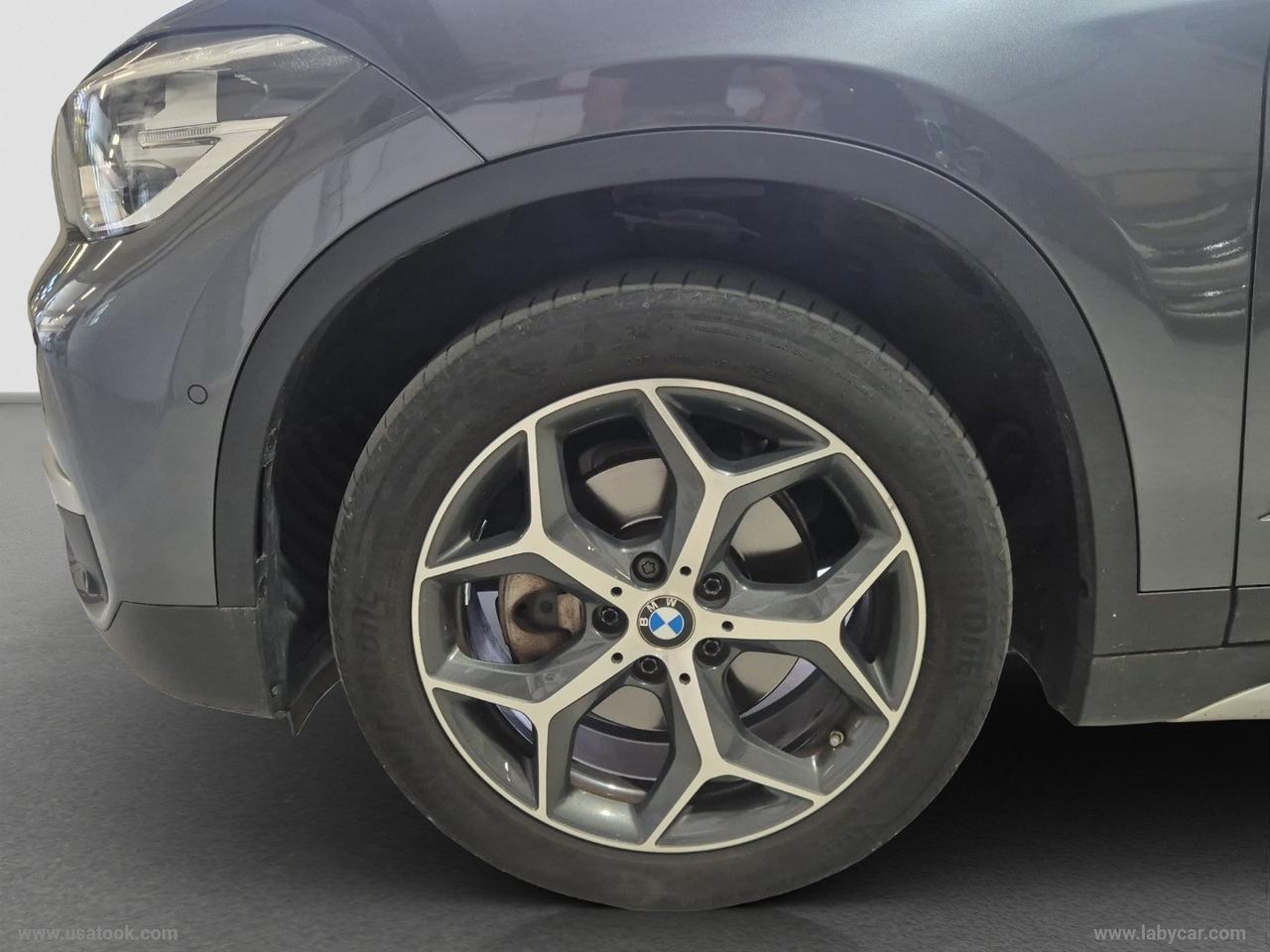 BMW X1 xDrive18d xLine AUTOMATICO-4X4-TETTO PANORAMICO