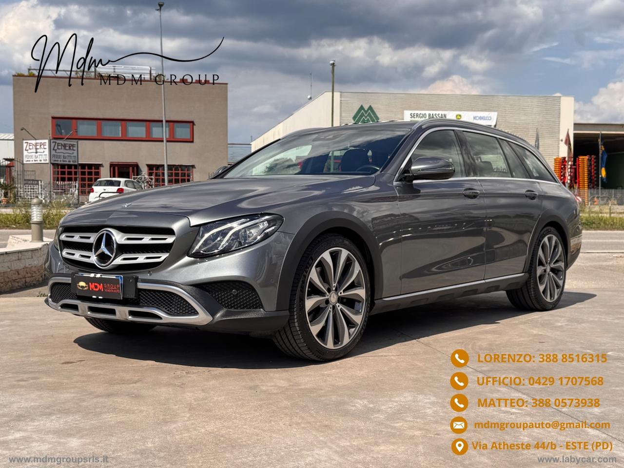 MERCEDES-BENZ E 220 d S.W. 4Matic Premium Plus All-TERRAIN