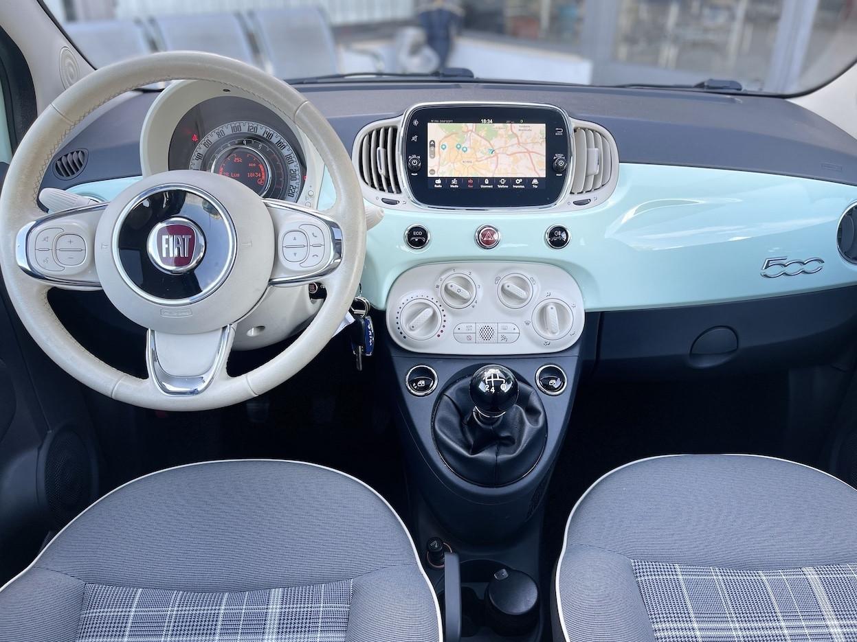 Fiat 500 0.9 Benzina 85CV E6 Neo. - 2017