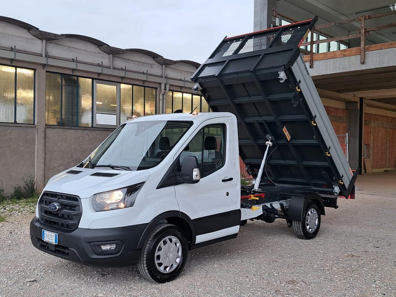 Ford Transit 350 2.0 EcoBlue Trend L2 AWD Ribaltabile Trilaterale Km.0