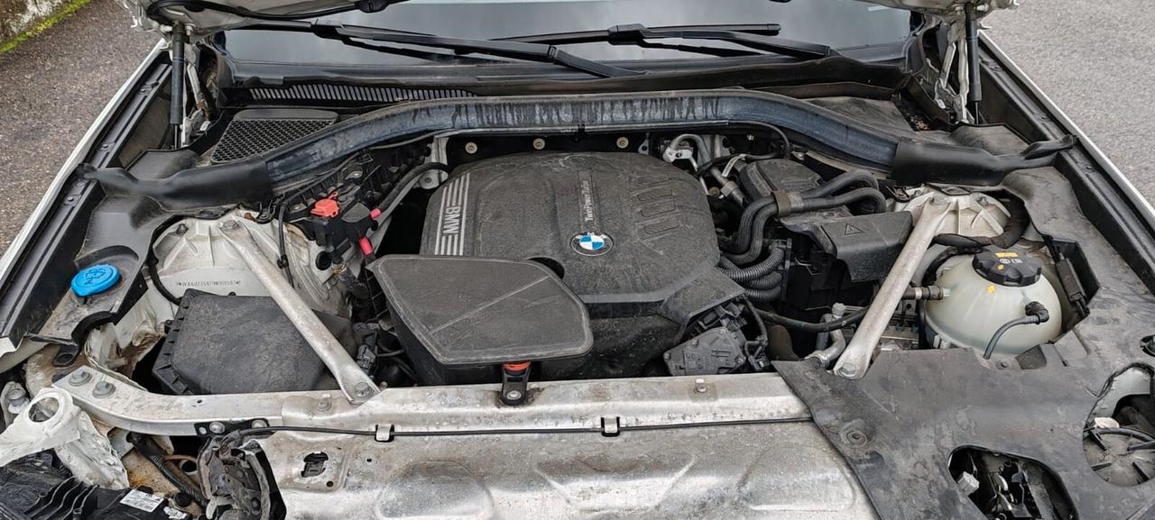 Bmw X3 xDrive 4x4 20d Km78.000 Incidentata