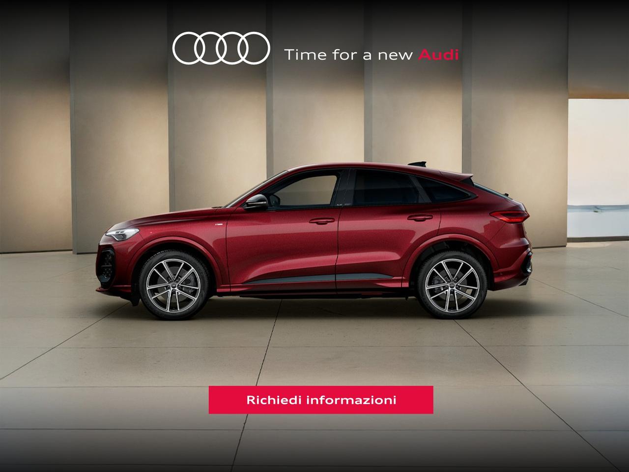 Audi Q5 sportback 2.0 tdi mhev+ s line edition quattro 204cv s-tronic