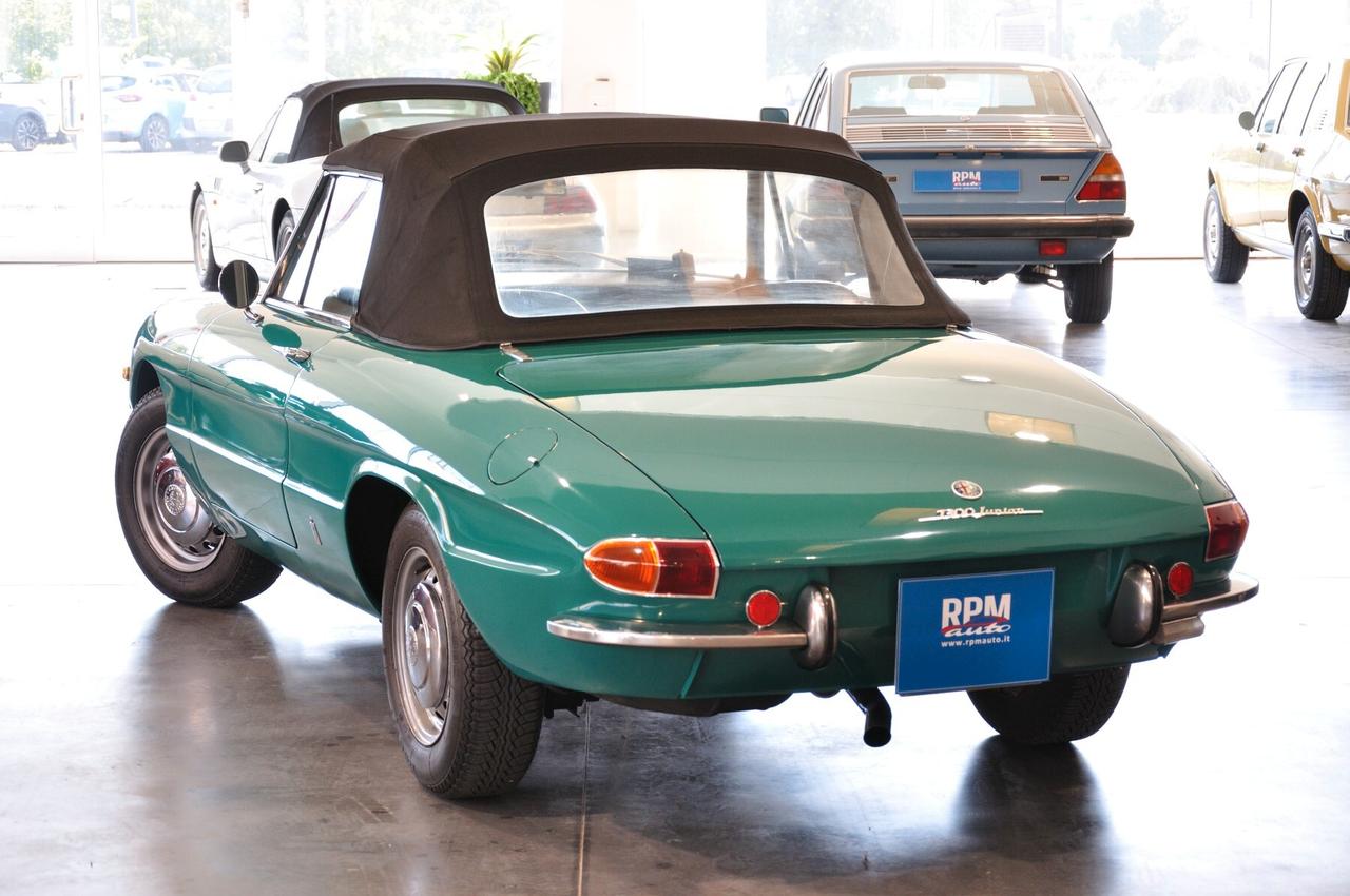 Alfa Romeo Spider 1300 Junior Duetto osso di seppia RIAR conservata