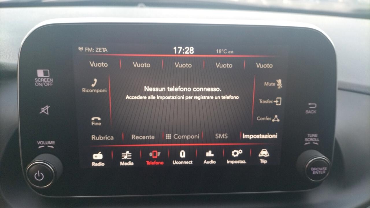 Fiat Tipo 1.4 T-Jet 120CV GPL 5 Lounge *PREZZO OUTLET*