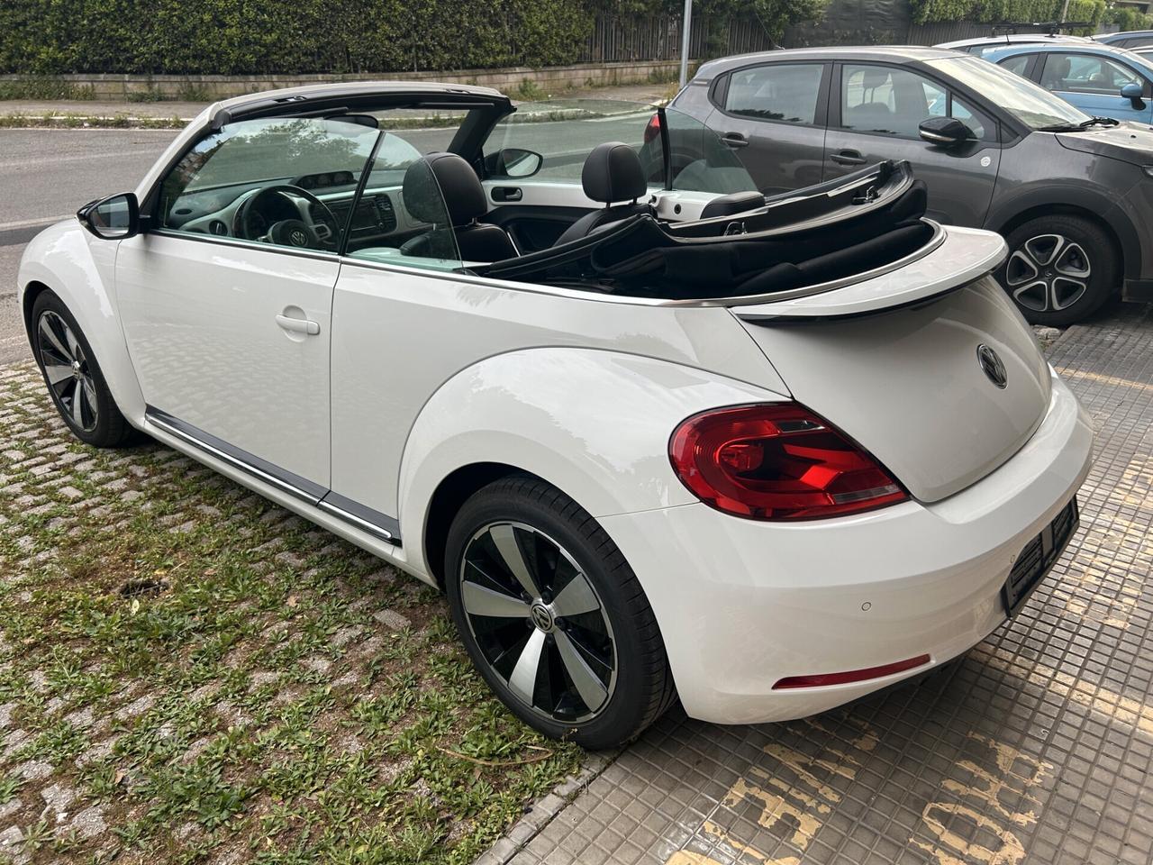 Volkswagen Maggiolino Cabrio 1.4 TSI 60's anniversary pack , pelle, led, navi