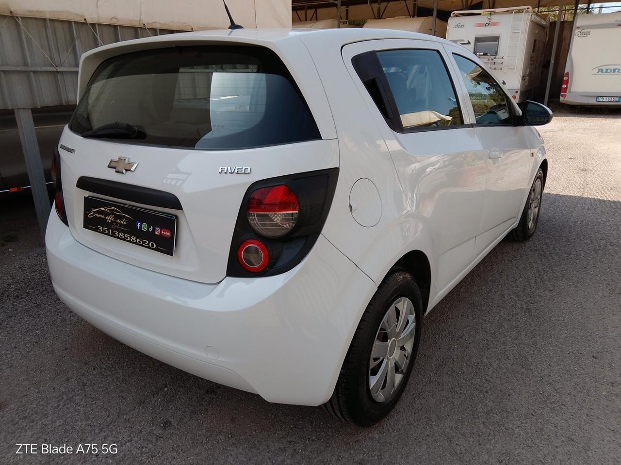 Chevrolet Aveo 1.2 70CV 2012 12 mesi di garanzia