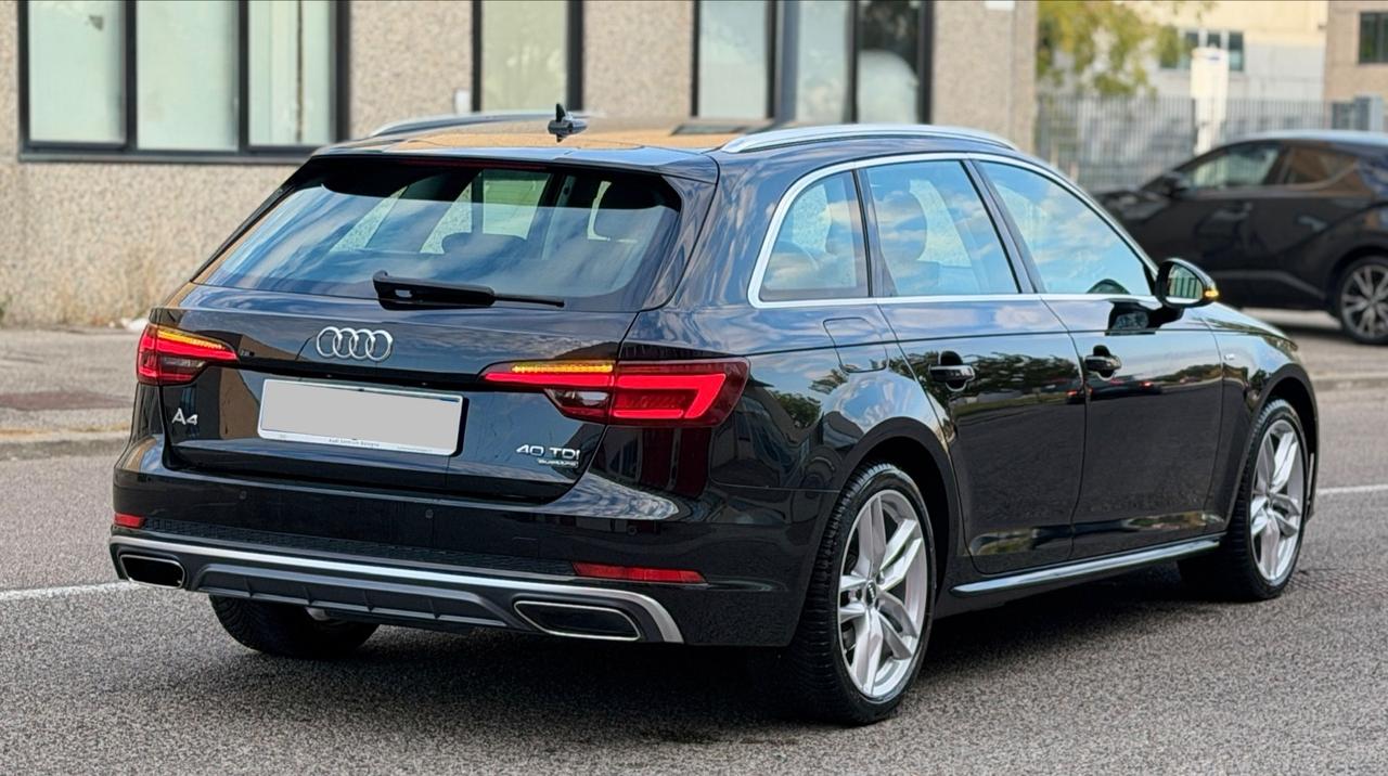 Audi A4 Avant 40 TDI quattro S-Line Unico Proprietario
