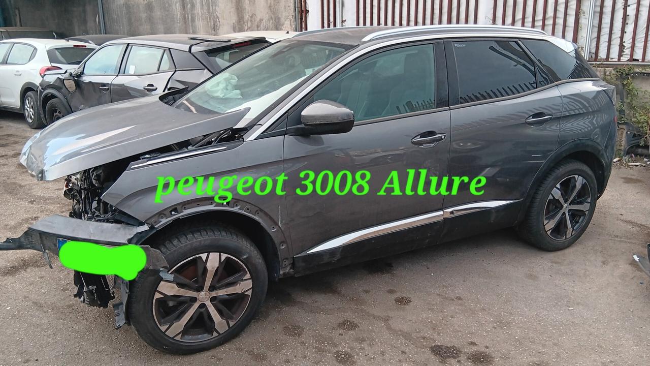 Peugeot 3008 Allure incidentata sinistrata mondialcars 021