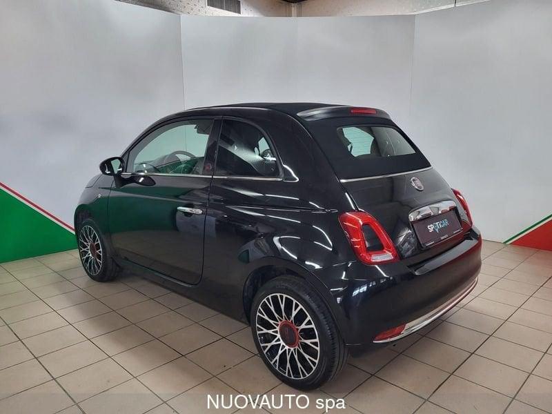 FIAT 500C 1.0 Hybrid Red