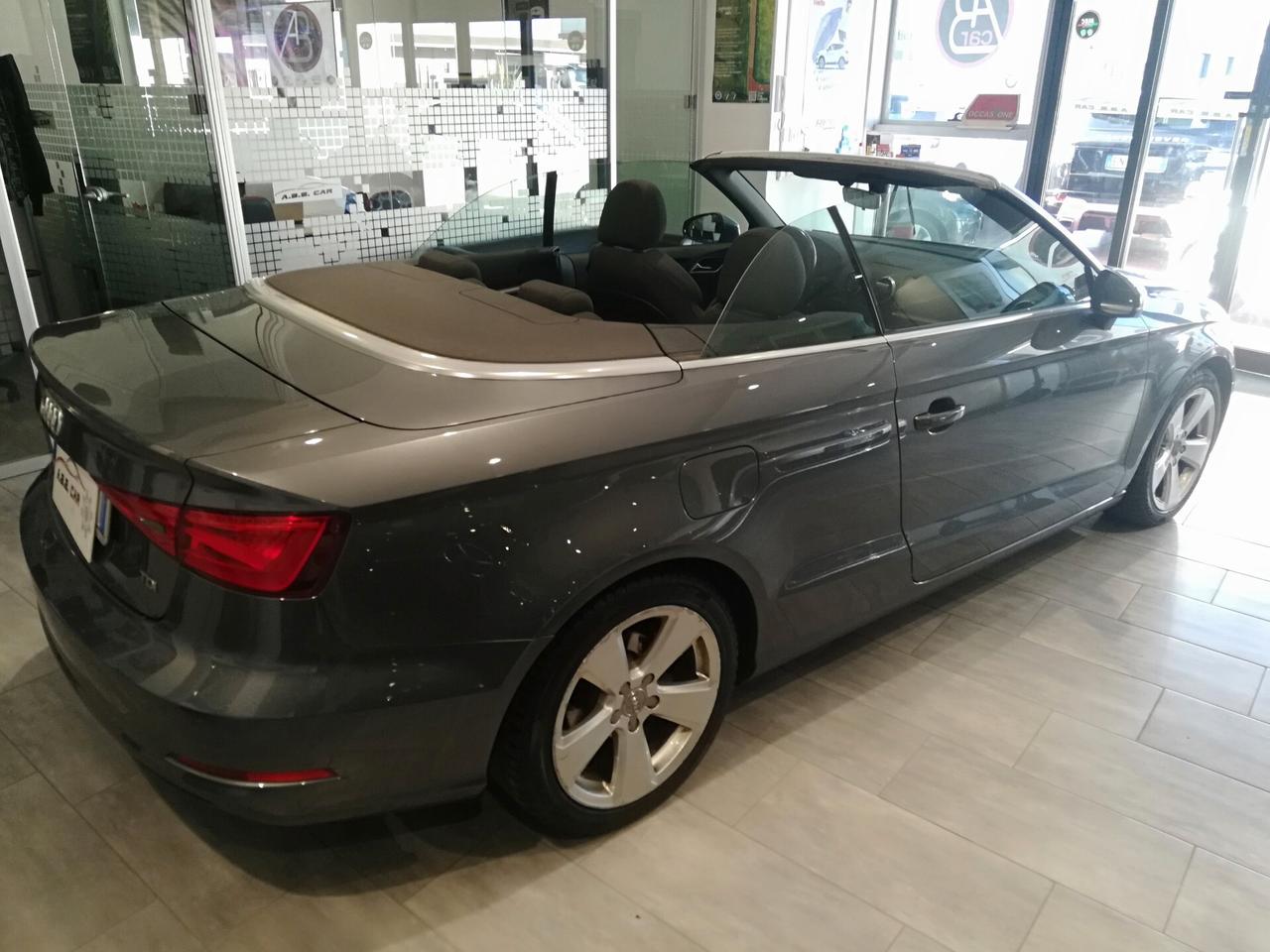 AUDI - A3 Cabrio - 2.0 TDI cl.d S tr. Ambition - EURO6 - FINANZIABILE - RITIRO PERMUTE