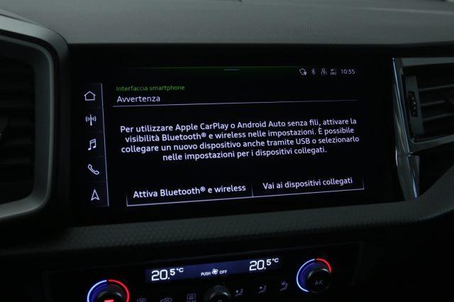 AUDI A1 SPB 25 TFSI S line NEOPATENTATI /FariLED/Cerchi 17