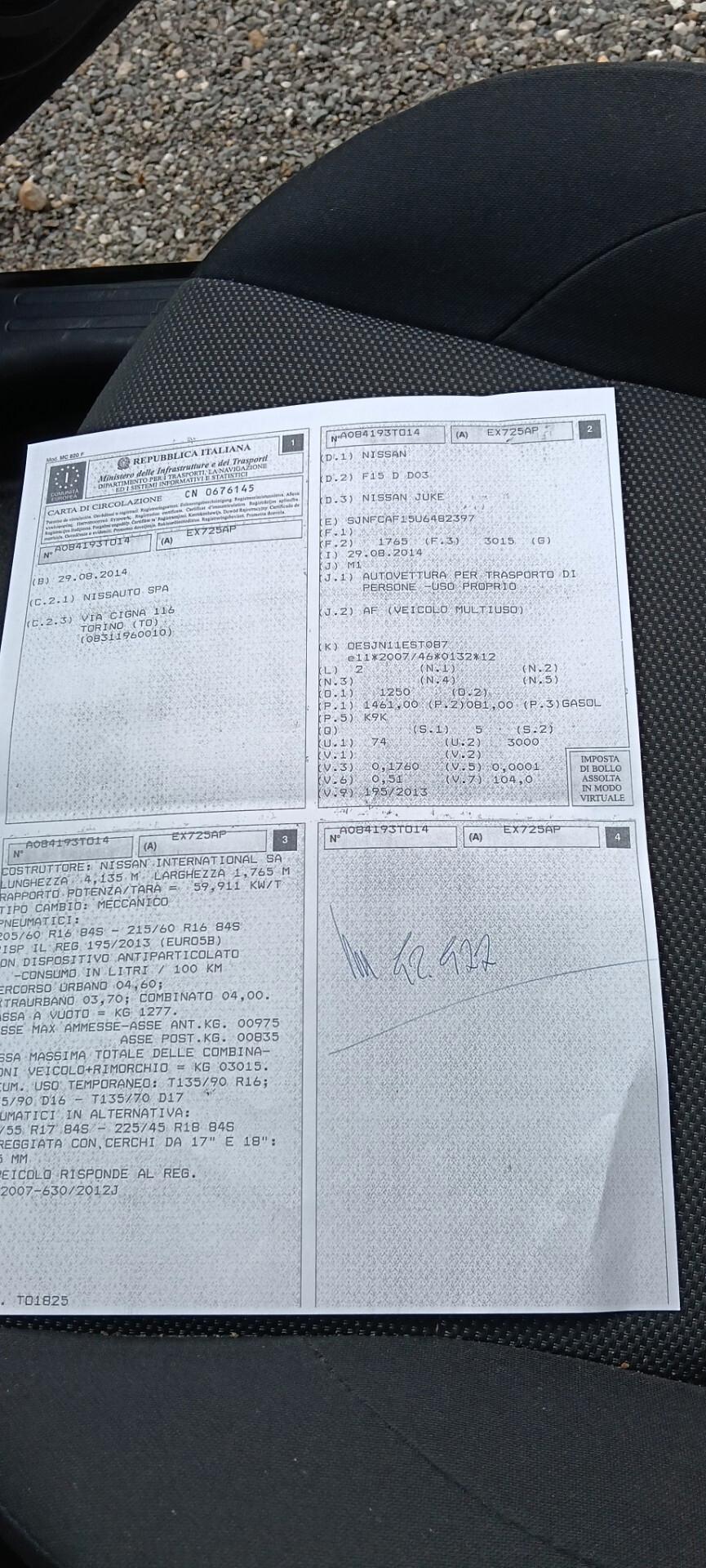 Nissan Juke 1.5 dCi Tekna