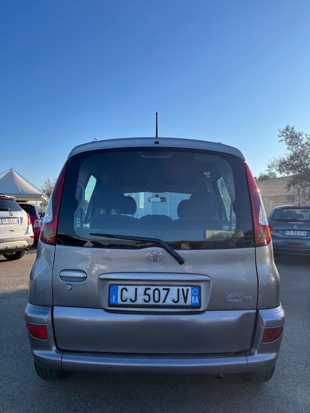 Toyota Yaris Verso 1.4 Tdi D-4D cat Sol '03