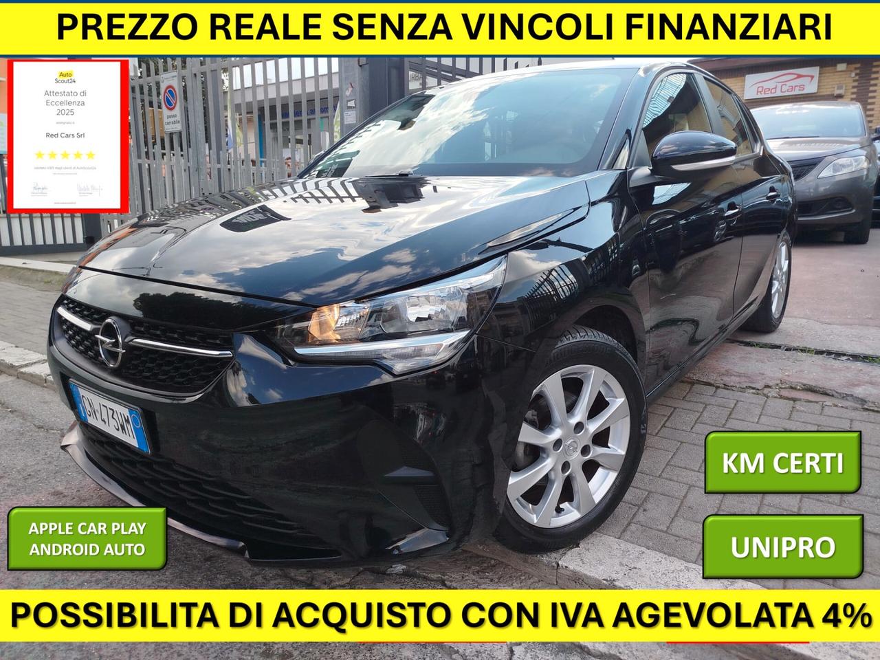 CORSA 1.2-75cv UNIPRO*PREZZO VERO* KM CERTI -