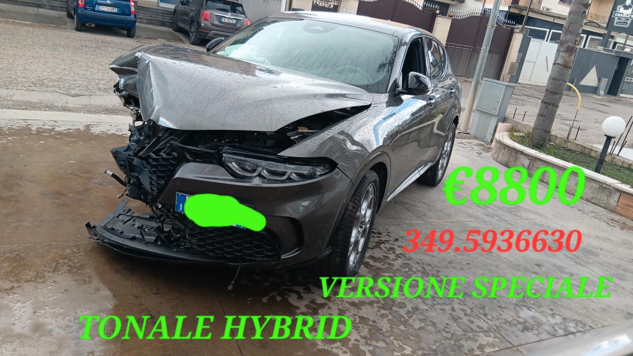 Alfa Romeo Tonale Speciale incidentata sinistrata mondialcars