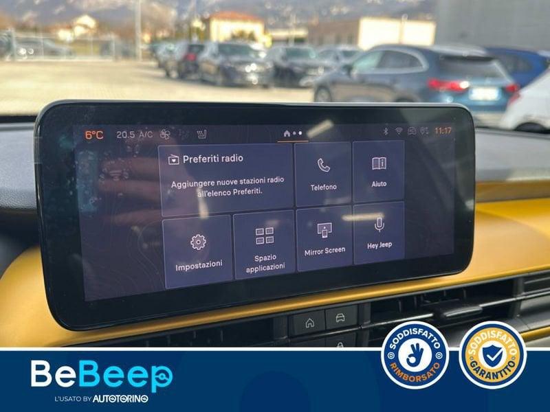 Jeep Avenger 1.2 TURBO SUMMIT FWD 100CV