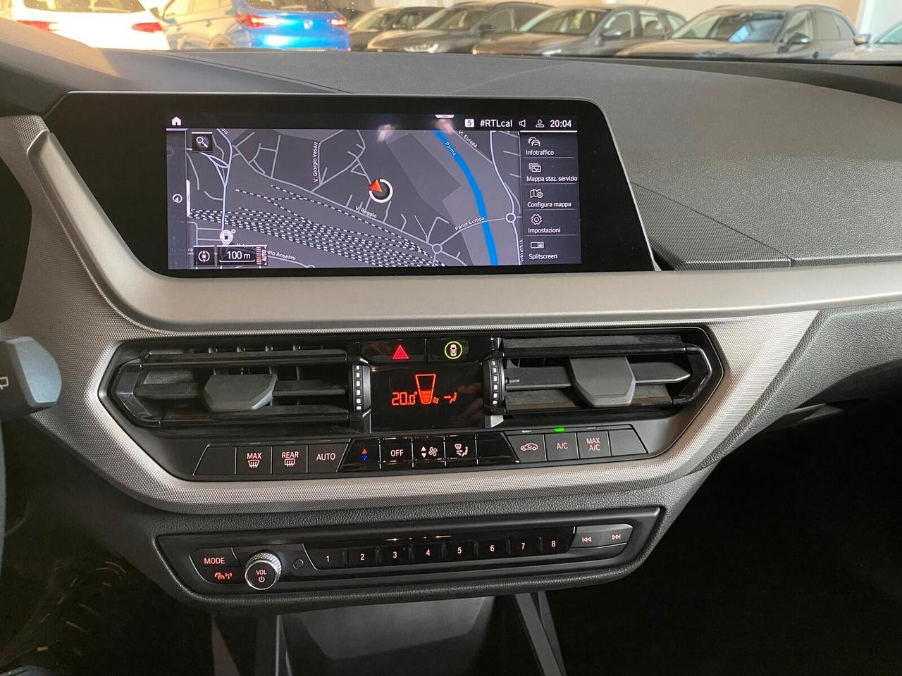 BMW 118D 2.0 ADVANTAGE 150CV - FULL LED, VIRTUAL COCKPIT