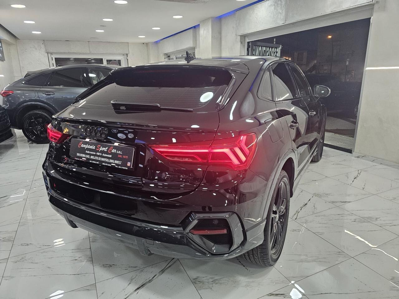 NUOVA AUDI Q3 SPORTBACK S-LINE EDITION 35 TDI 150CV S-TRONIC IDENTITY BLACK