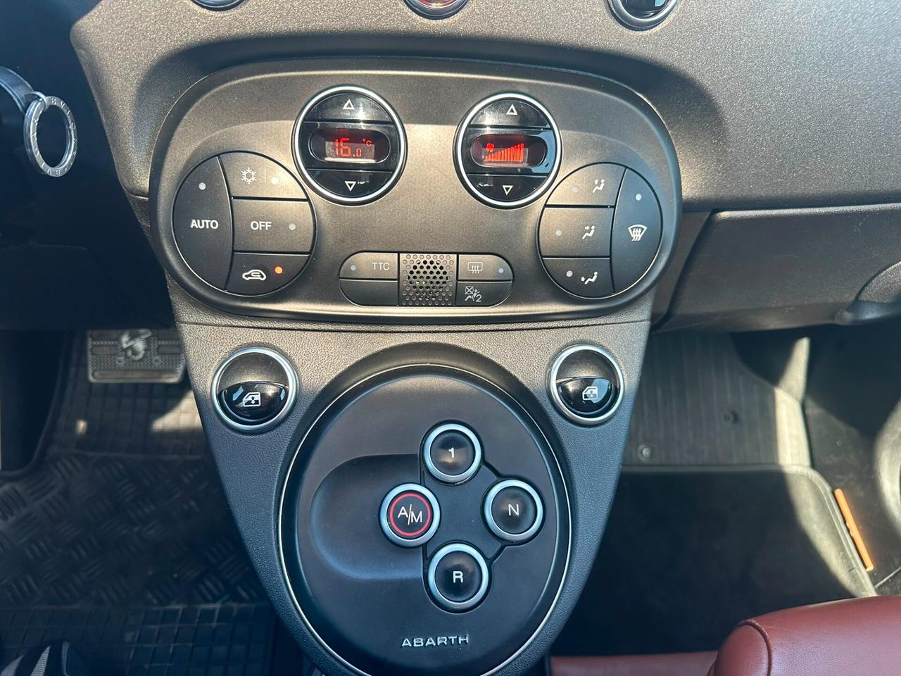 Abarth 595 1.4 Turbo T-Jet 180 CV COMPETIZIONE/ TETTO/ SENSORI/ PELLE/ CARBONIO/ PROMO