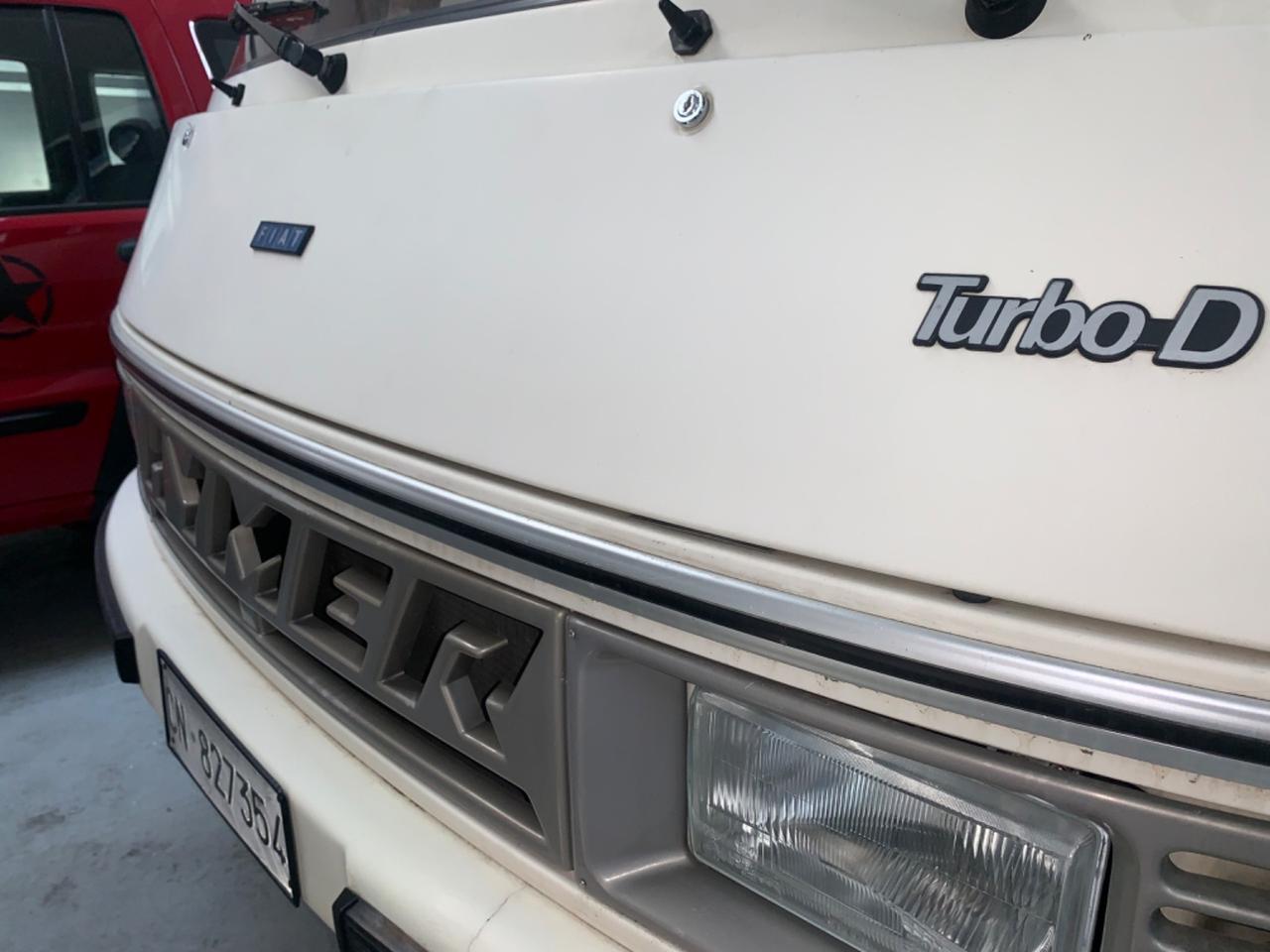 Fiat ducato Hymer 544 2.5cc turbo idrog. porta moto